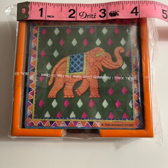 NWOT THE BOMBAY STORE TRAY,COASTERS & COFFEE MUG - Picture 8 of 15